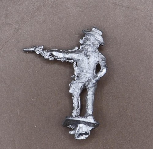 Metal 25mm cowboy figure - 25mm,