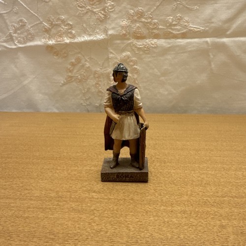 Roman painted metal - roman, soldier