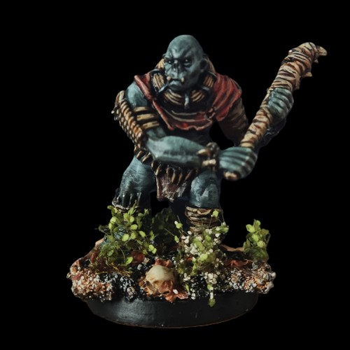 Mesbg half troll - -, (painted)