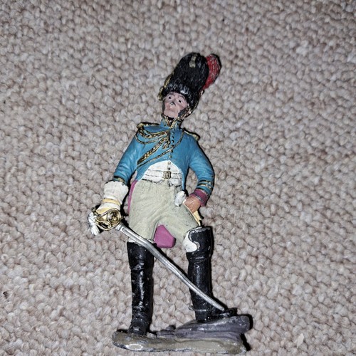 Napoleonic soldier 85mm metal - soldier,