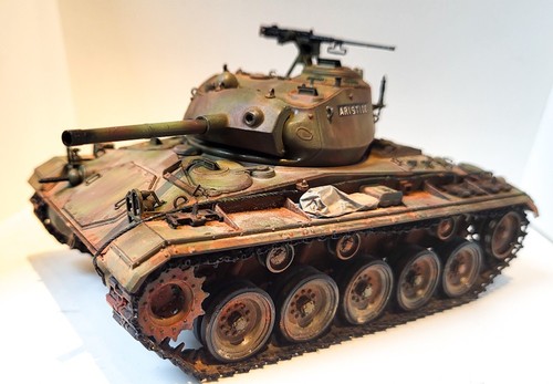 Tamyia m24 chaffee dien - chaffee.,