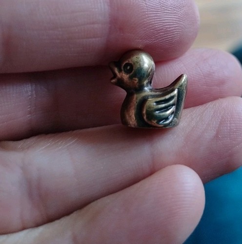 Very small tiny rubber duck - rubber,