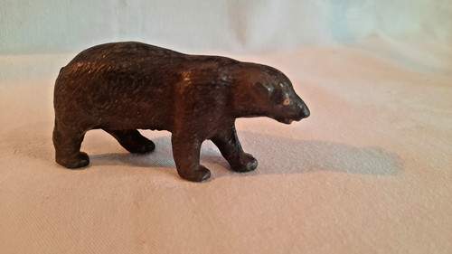 Vintage brown bear metal - bear...metal, /