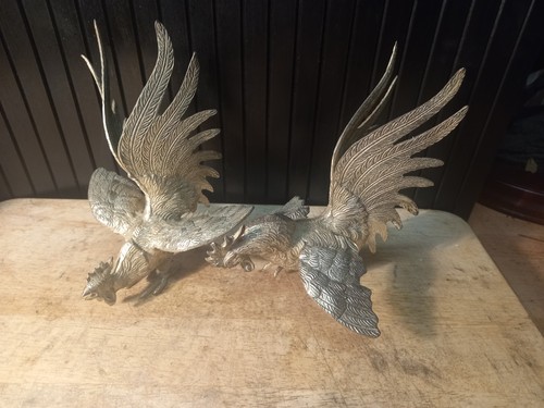 Vintage pair fighting - vintage, of