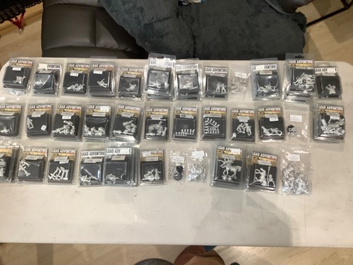 Lead adventure miniatures - lead, from