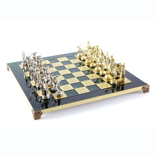 Artistic metal chess game - chess, with