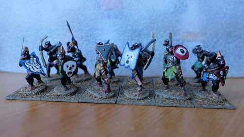 Painted pre slotta orcs - painted,