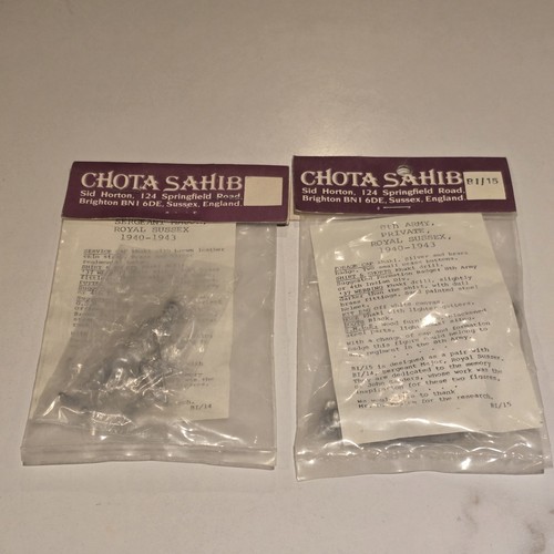 Chota sahib 54mm white metal - chota,