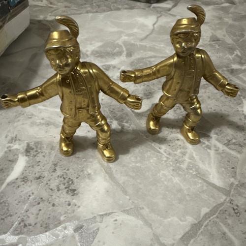Gold plated boy figures - boy,