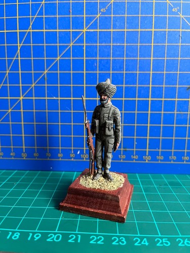 54mm metal sikh infantry - metal,