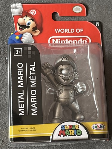 Metal mario figure - metal,