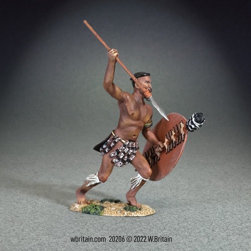 Britains soldiers 20206 zulu - britains,