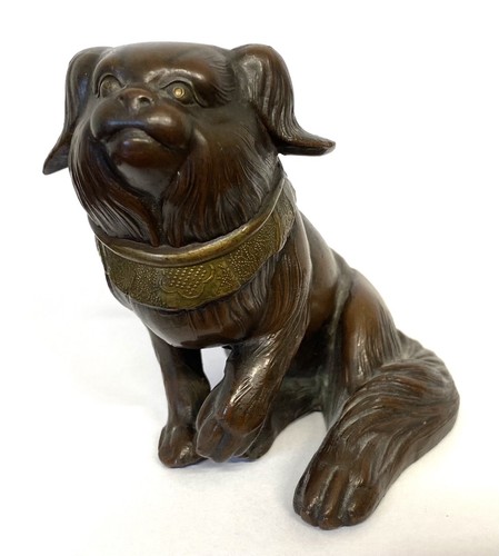 Antique japanese meiji bronzed - japanese,