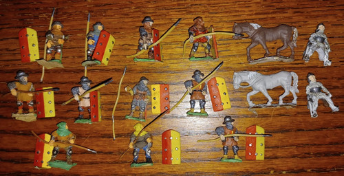 Metal figures medieval fantasy - medieval,