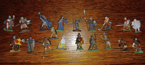 Metal figures fantasy - metal, role